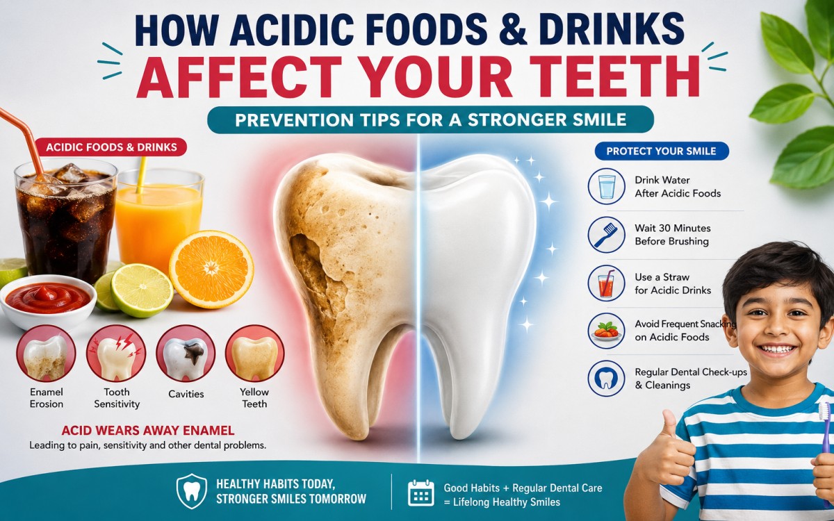 How Acidic Foods and Drinks Affect Your Teeth: Prevention Tips for a Stronger Smile